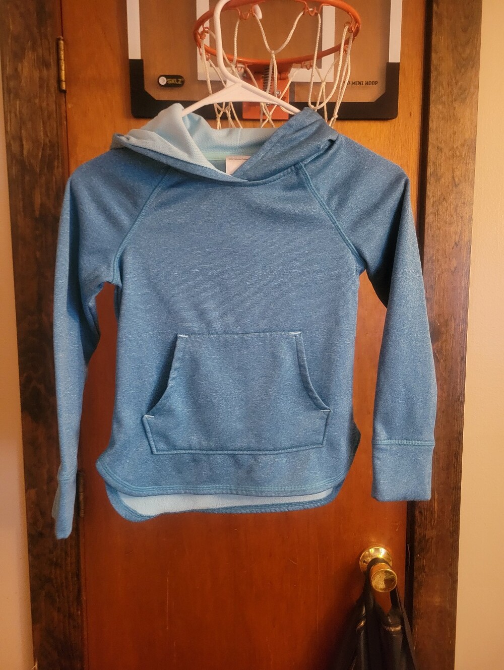 Athletic Works Blue Hooded Pullover Sweatshirt for Kids